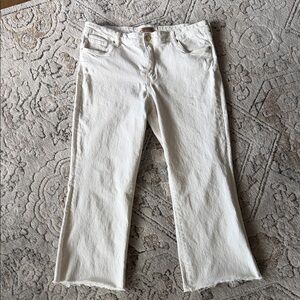 Kut from the Kloth Cream Jeans Size 16